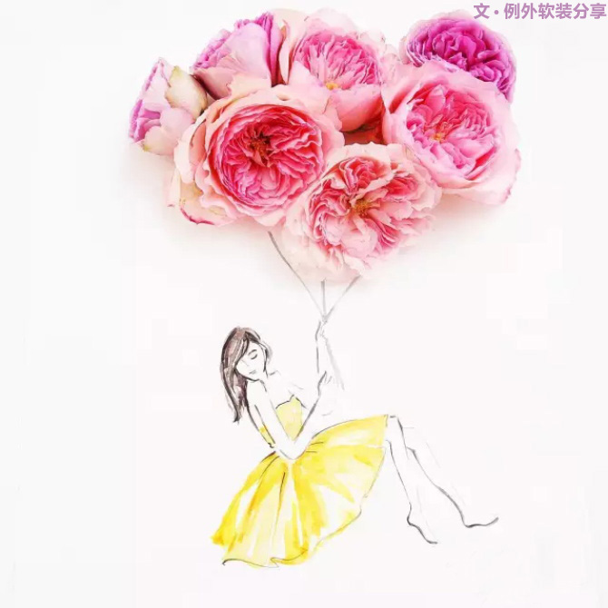 這位姑娘穿上春裝，美哭了