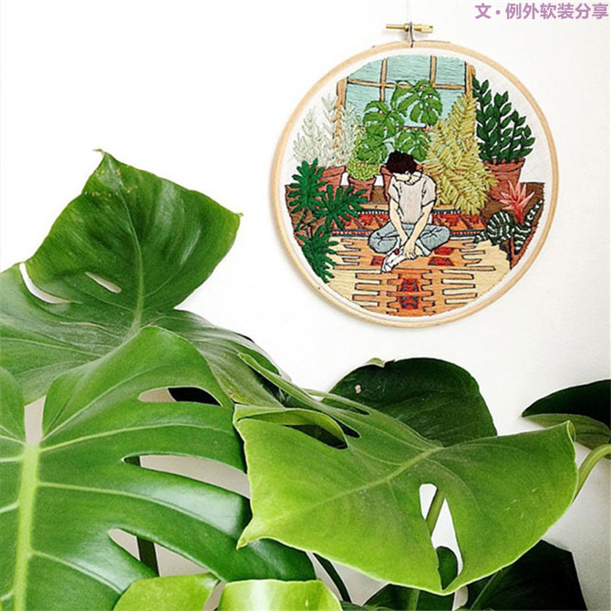 這樣的植物新玩法，你絕對(duì)沒(méi)見(jiàn)過(guò)，不看后悔！-別墅設(shè)計(jì),軟裝設(shè)計(jì),室內(nèi)設(shè)計(jì),豪宅設(shè)計(jì),深圳例外軟裝設(shè)計(jì)公司