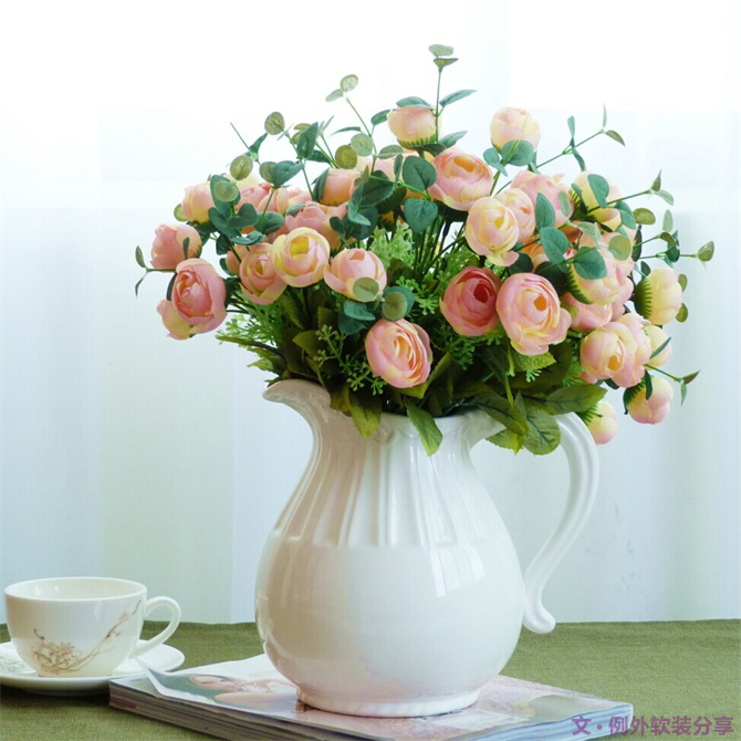 不會(huì)插花怎么了？這不是重點(diǎn)，反正這些花器插什么都美！-別墅設(shè)計(jì),軟裝設(shè)計(jì),室內(nèi)設(shè)計(jì),豪宅設(shè)計(jì),深圳例外軟裝設(shè)計(jì)公司