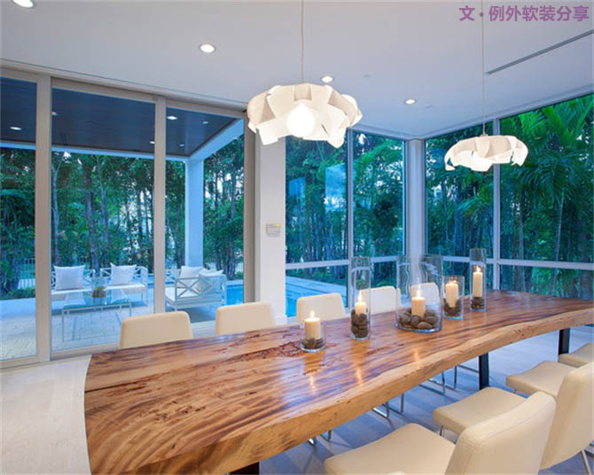 這些自家餐廳設(shè)計美得讓你窒息！-別墅設(shè)計,軟裝設(shè)計,室內(nèi)設(shè)計,豪宅設(shè)計,深圳例外軟裝設(shè)計公司